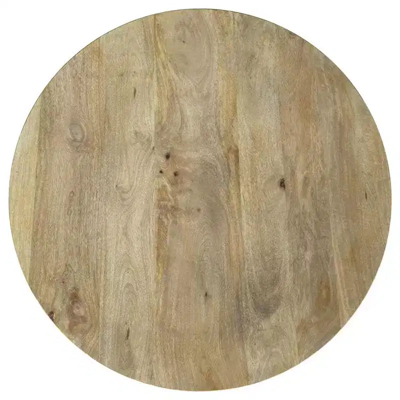 Coaster, Tavolino da caffè cocktail Touhy rotondo in legno massello