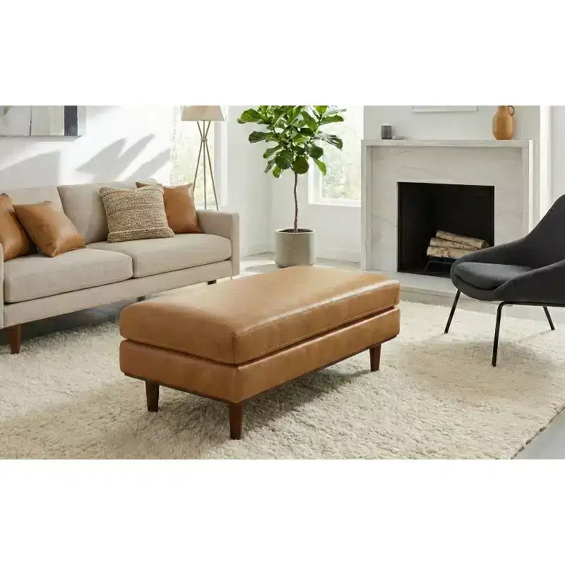 Tavolino/Pouf Rettangolare Grande Brixley
