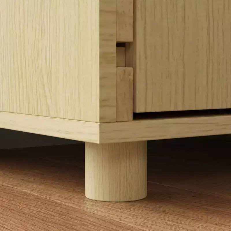 Famapy Armadio Modulare Armadio Camera da Letto Organizzatore Regolabile a 6 Cassetti Unità Scaffale Personalizzabile Doghe in Legno Massello