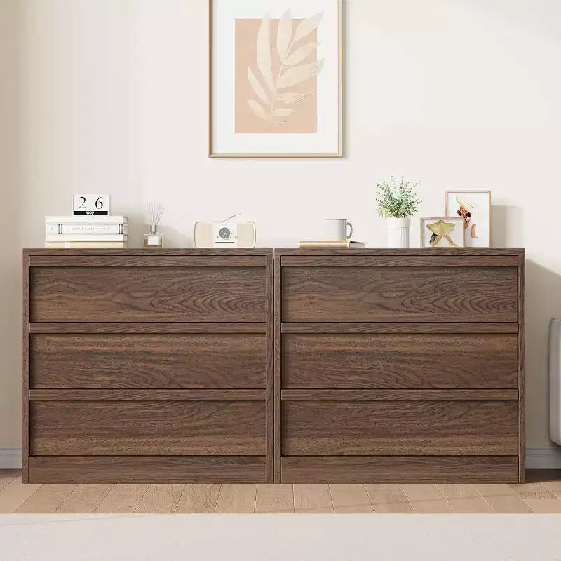 Comò a 3 cassetti per camera da letto, comodino in rovere naturale con 3 cassetti con ampio spazio di archiviazione, piccolo comodino moderno per soggiorno, asilo nido