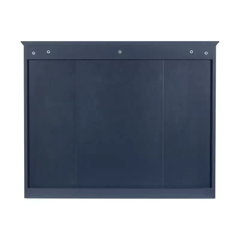 FAMYYT 35 pollici L x 27,5 pollici A Armadietto da bagno rettangolare a superficie con specchio in MDF, cerniera ammortizzata