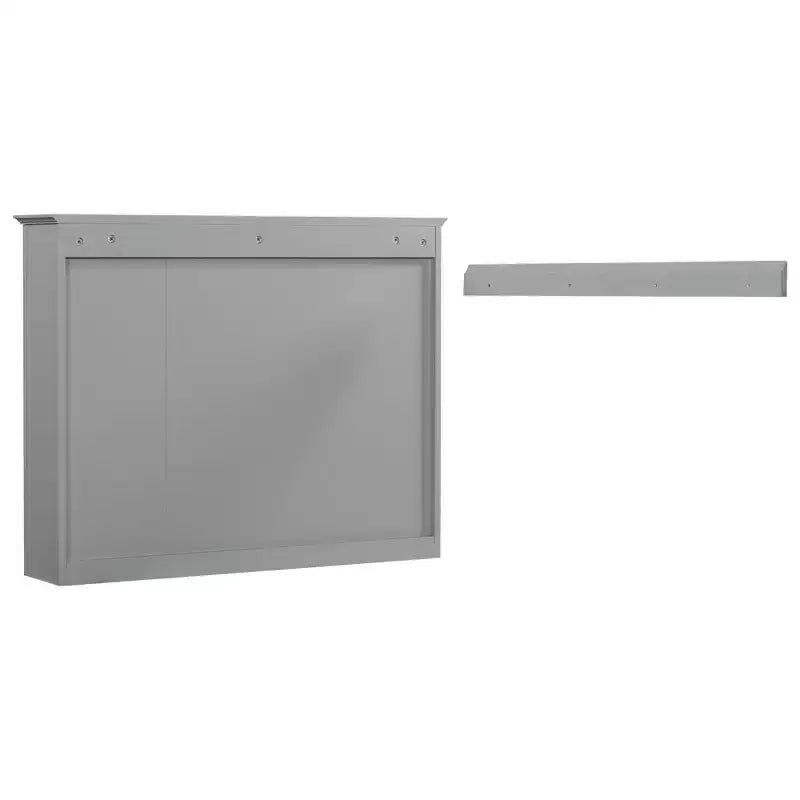 FAMYYT 35 pollici L x 27,5 pollici A Armadietto da bagno rettangolare a superficie con specchio in MDF, cerniera ammortizzata