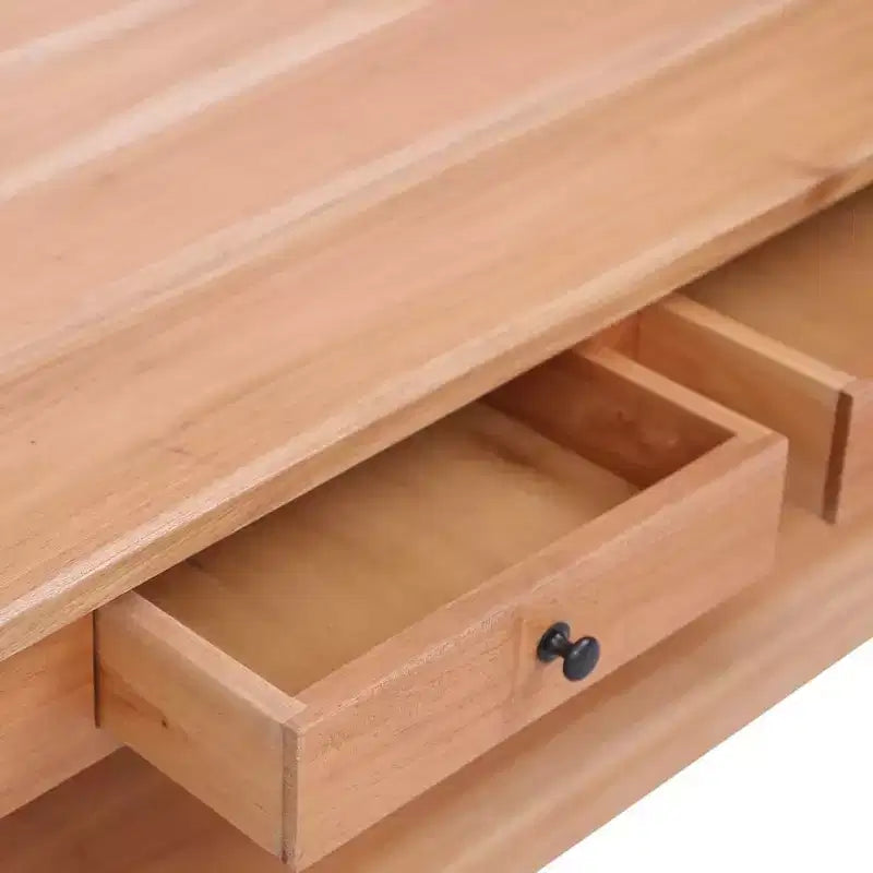 vidaXL Tavolino da caffè Tavolino da divano Tavolino da salotto Legno massello di mogano