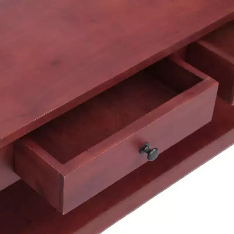 vidaXL Tavolino da caffè Tavolino da divano Tavolino da salotto Legno massello di mogano