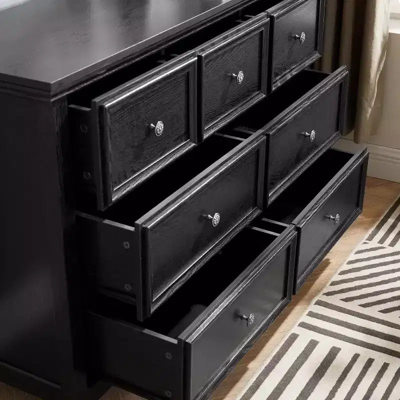 Cassettiera moderna a 7 cassetti, Organizer per armadio per camera da letto, soggiorno o ingresso - Panipeachy