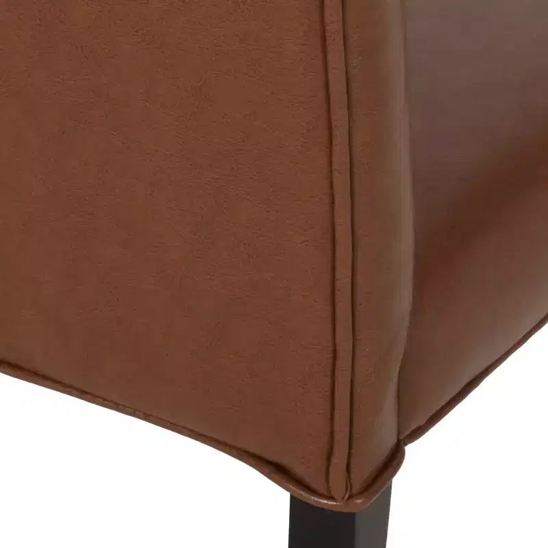 MAYEERTY Set di 2 sedie da pranzo trapuntate Harriet KD, Dettaglio trapuntato a bottoni, Design smontabile, Sala da pranzo