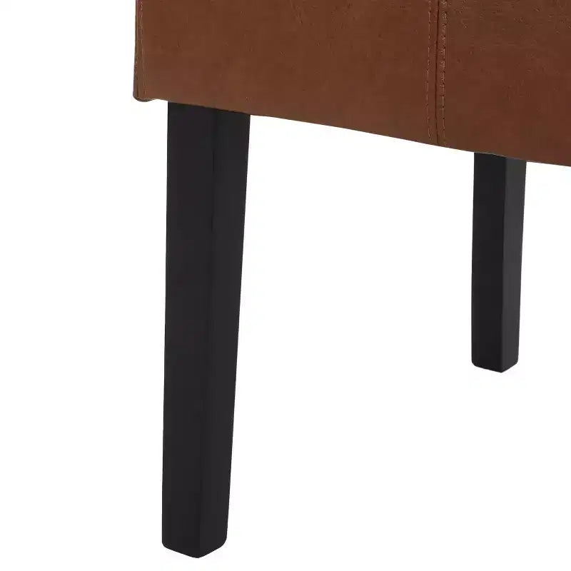 MAYEERTY Set di 2 Sedie da Pranzo Pertica KD, Design Smontabile con Telaio Solido, Sala da Pranzo