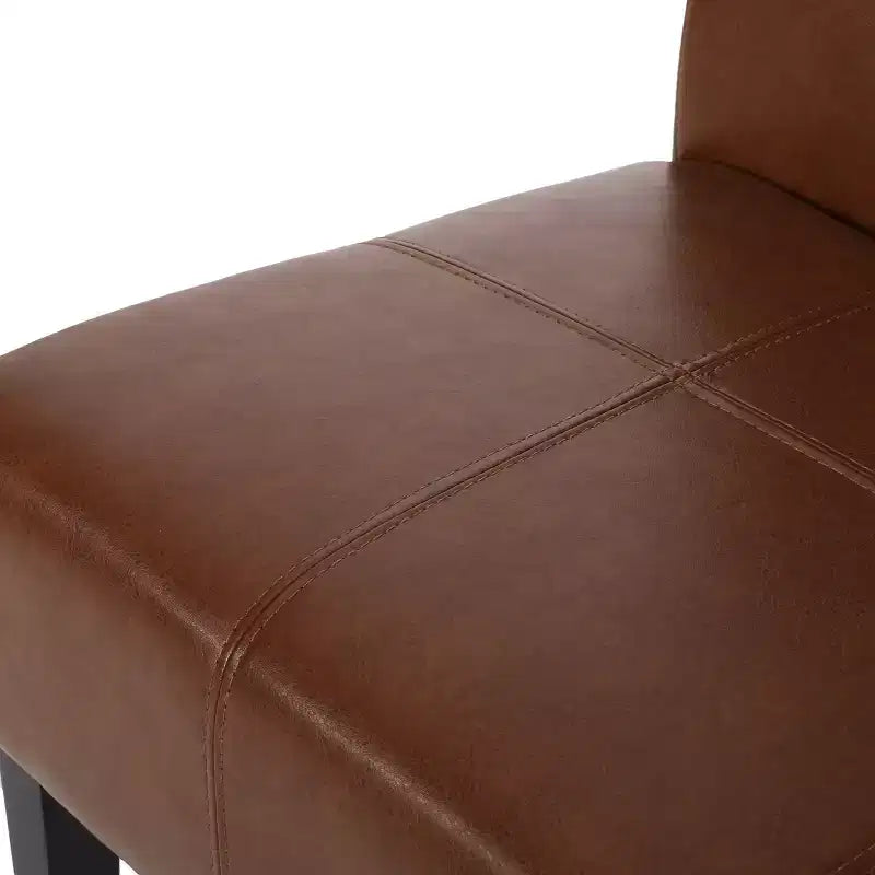 MAYEERTY Set di 2 Sedie da Pranzo Pertica KD, Design Smontabile con Telaio Solido, Sala da Pranzo