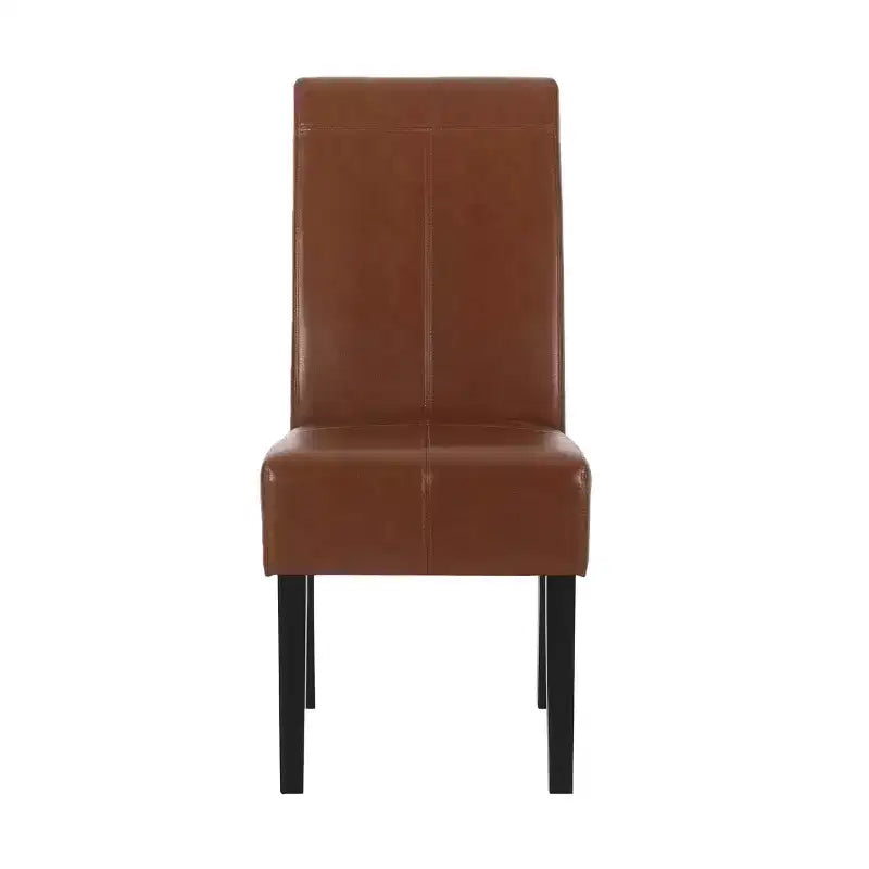 MAYEERTY Set di 2 Sedie da Pranzo Pertica KD, Design Smontabile con Telaio Solido, Sala da Pranzo