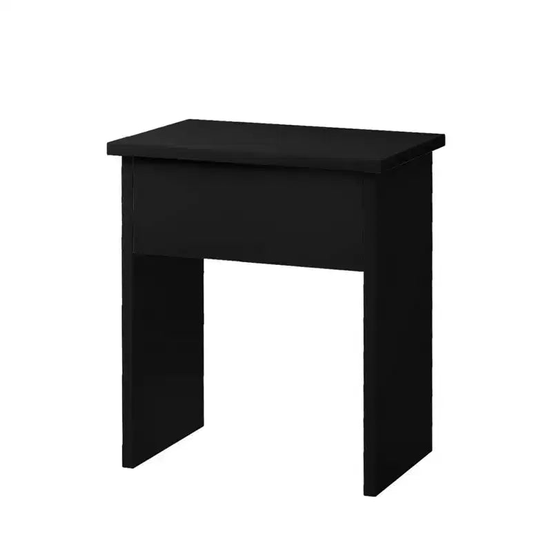 AEELLEEA Scrivania Trucco con Specchio, Luci, Piano in Vetro, Tavolino Trucco Moderno con Cassetti per Camera da Letto, Spina USA