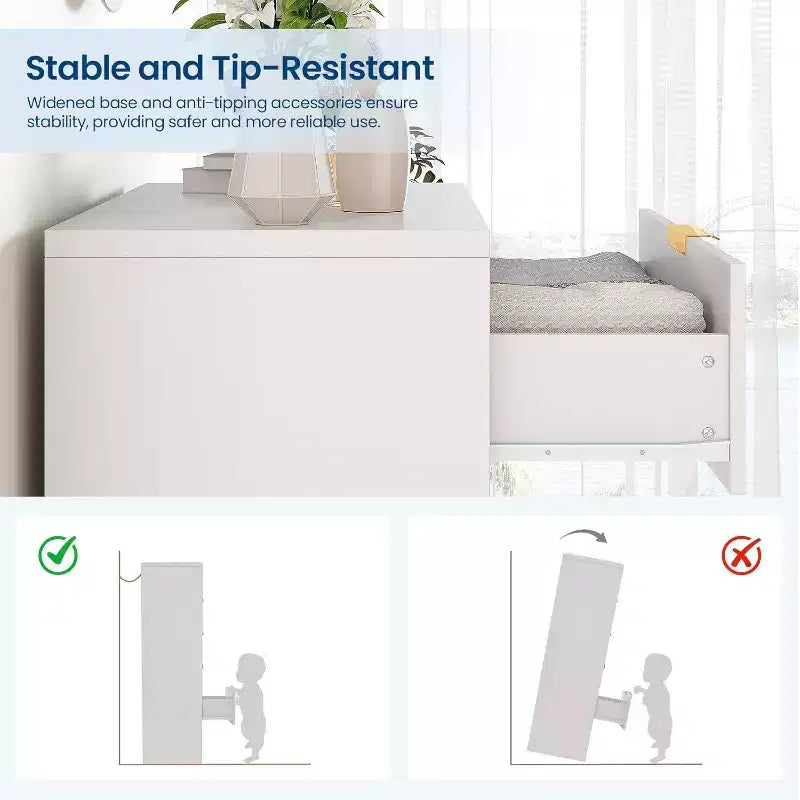 Comò Acekool a 5 cassetti scanalati, cassettiera alta moderna con maniglie in metallo dorato, armadietto organizer per camera da letto, cabina armadio, ingresso, soggiorno