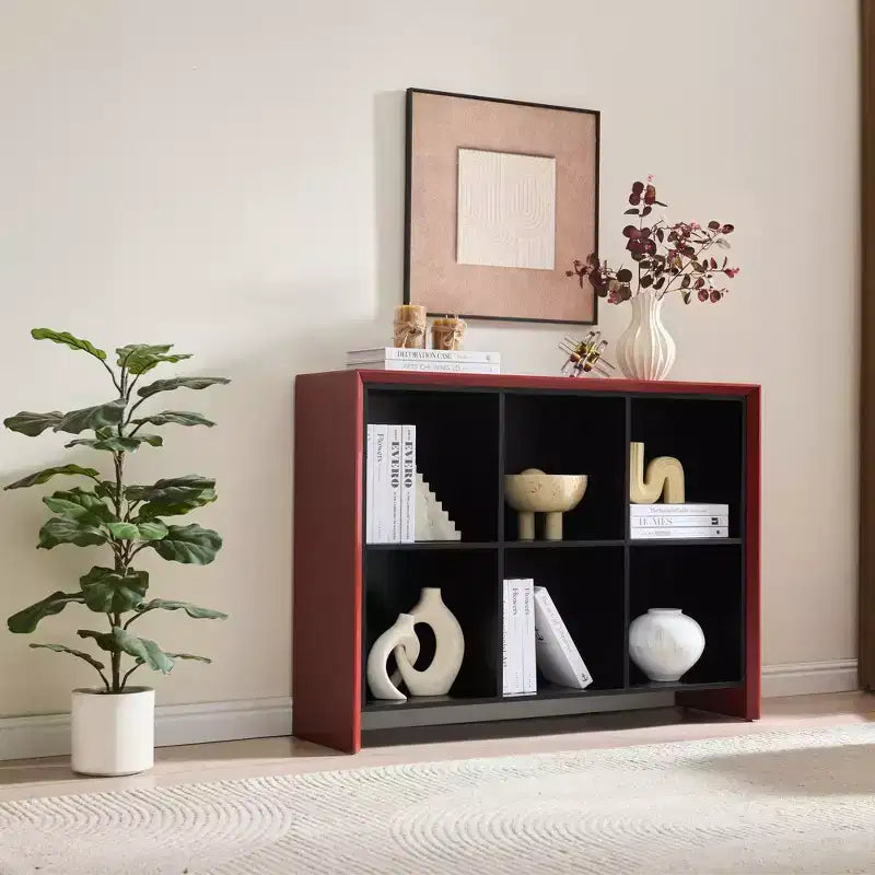 Libreria Kings Brand Furniture a 6 Ripiani Design Contemporaneo