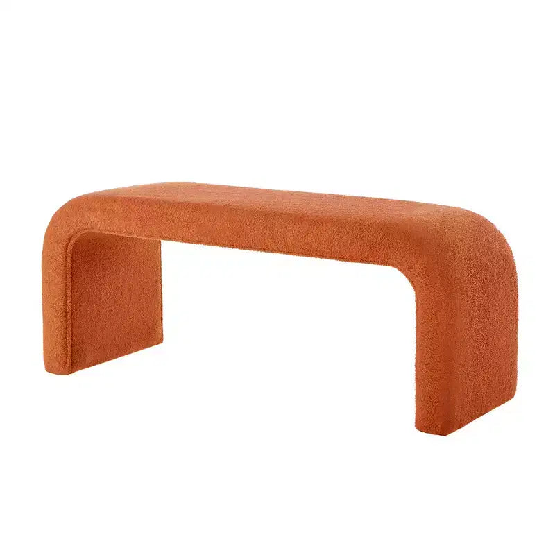 Set di 3 Panchine a U, Panchina Ottomana Sezionale, Sgabello Poggiapiedi Ottomano Imbottito