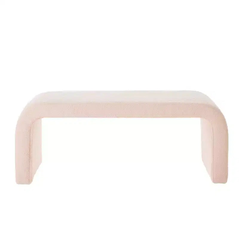 Set di 3 Panchine a U, Panchina Ottomana Sezionale, Sgabello Poggiapiedi Ottomano Imbottito