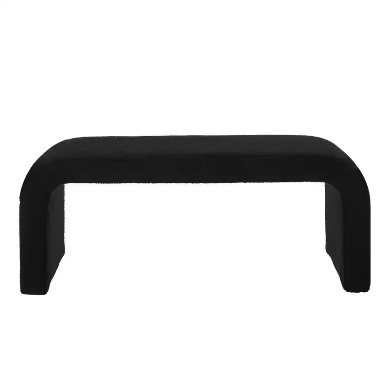 Set di 3 Panchine a U, Panchina Ottomana Sezionale, Sgabello Poggiapiedi Ottomano Imbottito