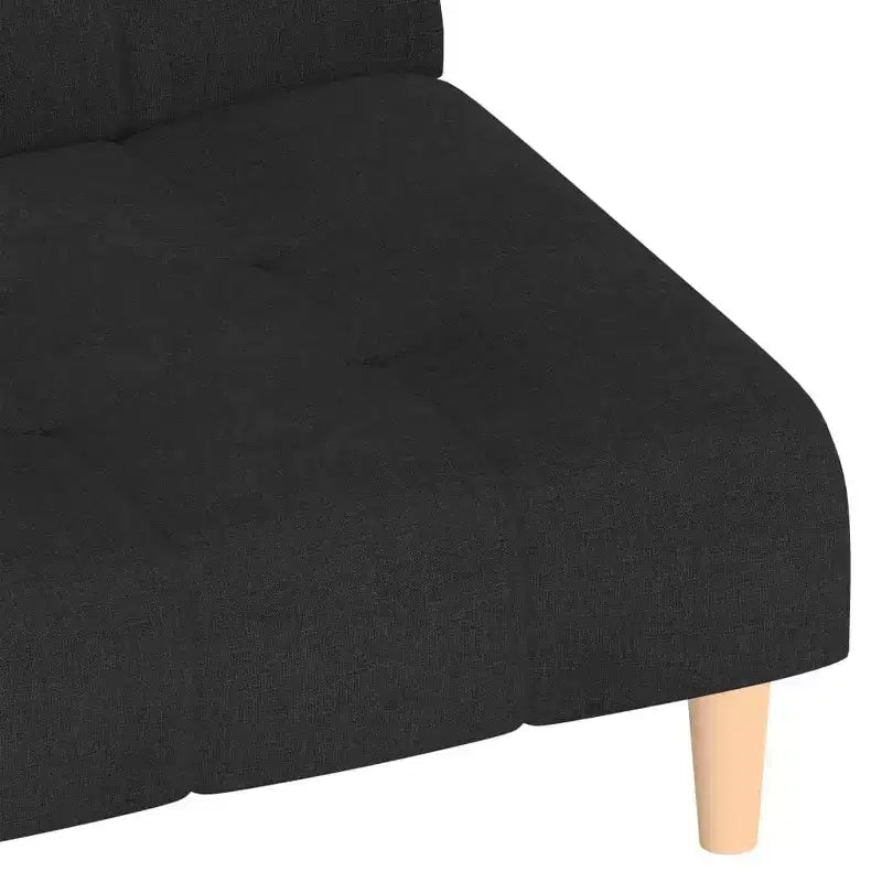 vidaXL Divano letto a 2 posti, imbottito, divanetto, tessuto