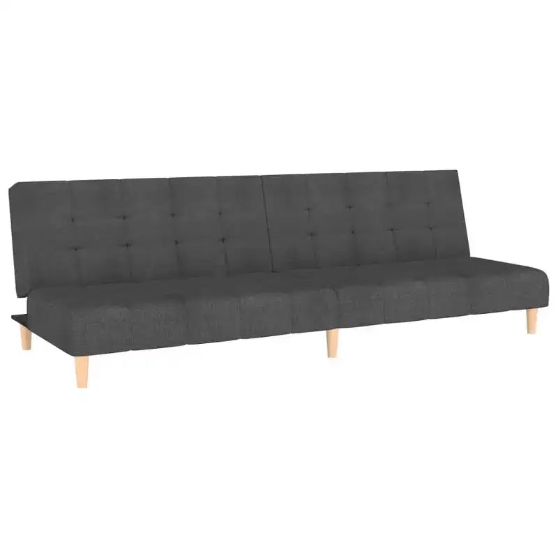 vidaXL Divano letto a 2 posti, imbottito, divanetto, tessuto