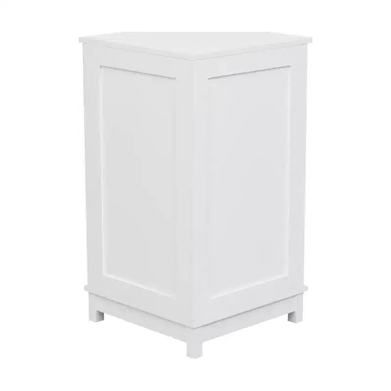 Mobiletto angolare da bagno Whisen moderno triangolare con ripiano regolabile