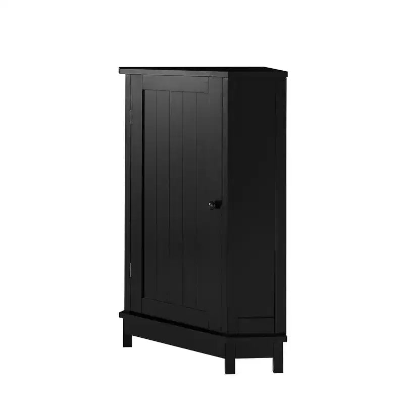 Mobiletto angolare da bagno Whisen moderno triangolare con ripiano regolabile