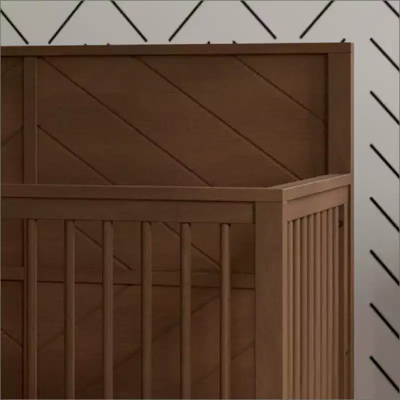 Culla convertibile 4-in-1 Child Craft Surrey Hill, si trasforma in lettino, letto per bambini e letto a una piazza e mezza, 3 posizioni del materasso, finitura sicura