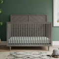 Child Craft Surrey Hill 4-in-1 Convertible Crib, Converts to Day Bed, Toddler & Full Size Bed, 3 Mattress Positions, Safe Finish