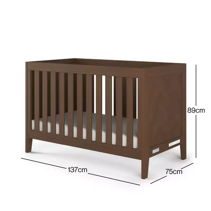 Child Craft Kieran Culla Trasformabile 3 in 1, Si Trasforma in Lettino per Bambini e Divanetto, 3 Posizioni Materasso, Non Tossico, Finitura Sicura per Neonati