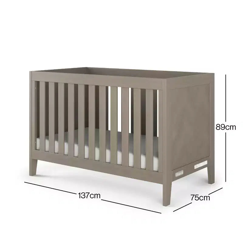 Child Craft Kieran Culla Trasformabile 3 in 1, Si Trasforma in Lettino per Bambini e Divanetto, 3 Posizioni Materasso, Non Tossico, Finitura Sicura per Neonati