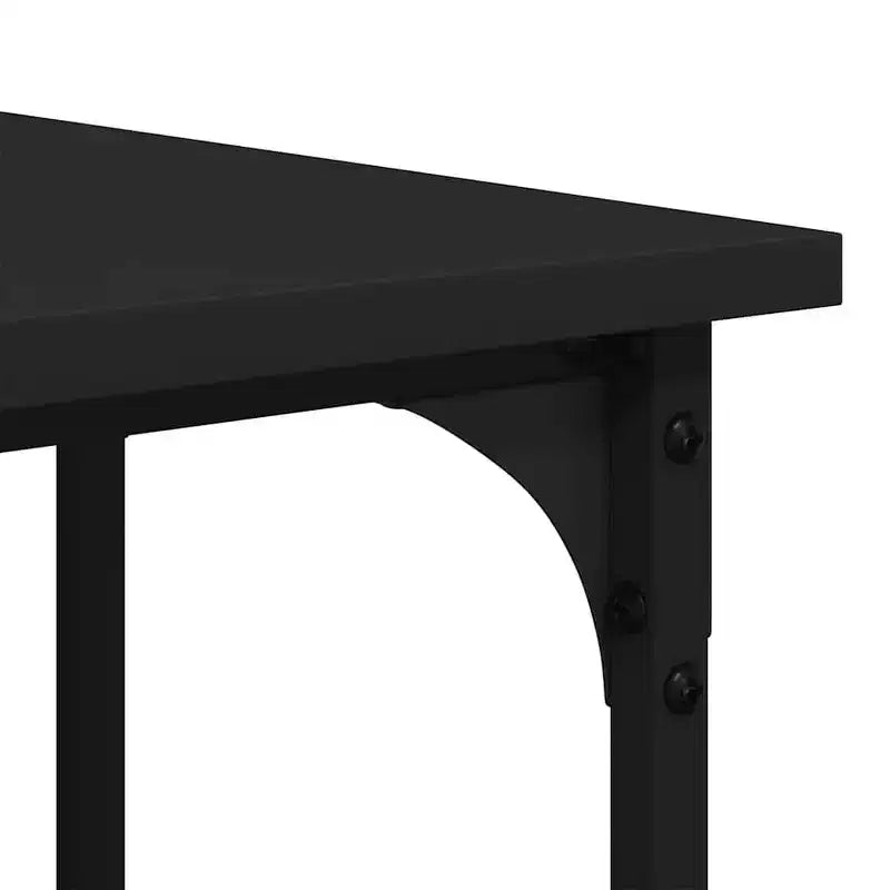 vidaXL Scrivania con Ripiani a L per Computer in Legno Ingegnerizzato