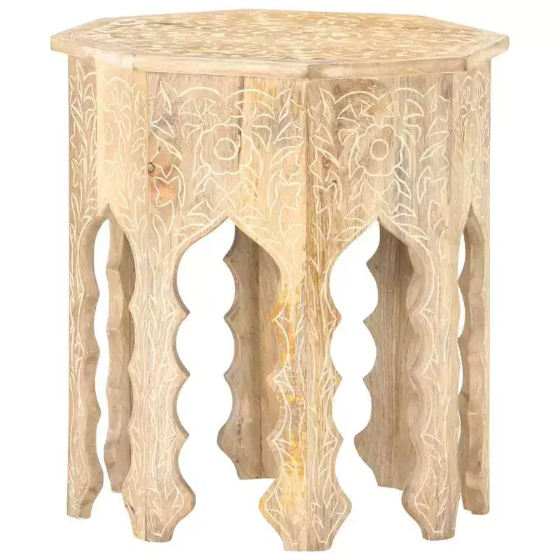 vidaXL Tavolino da caffè 48 cm Legno massello di mango