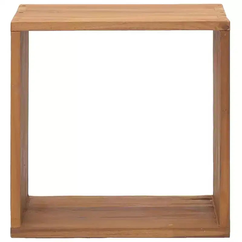 vidaXL Bedside Cabinet Warm Natural Wood Solid Teak Wood Bedside Cabinet