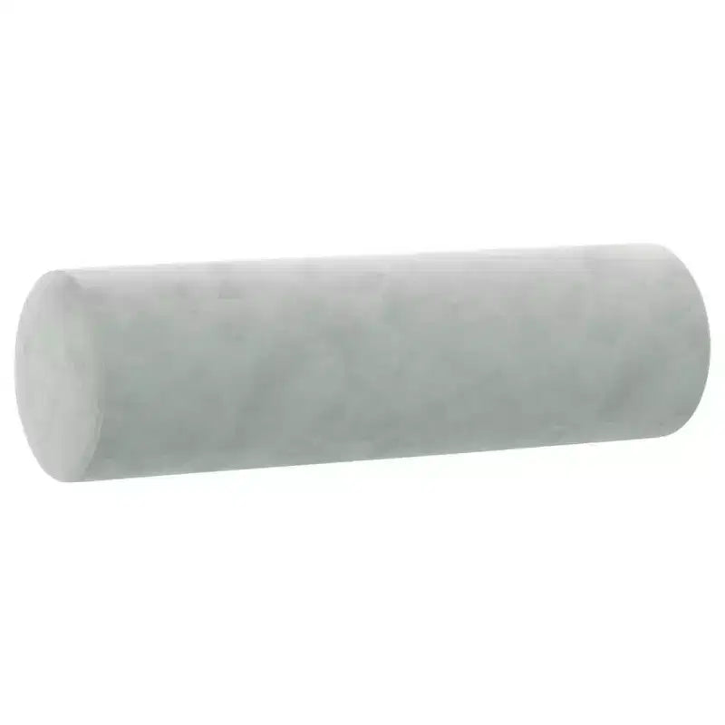 vidaXL Divano a 2 posti con cuscini decorativi grigio chiaro 55,1 velluto