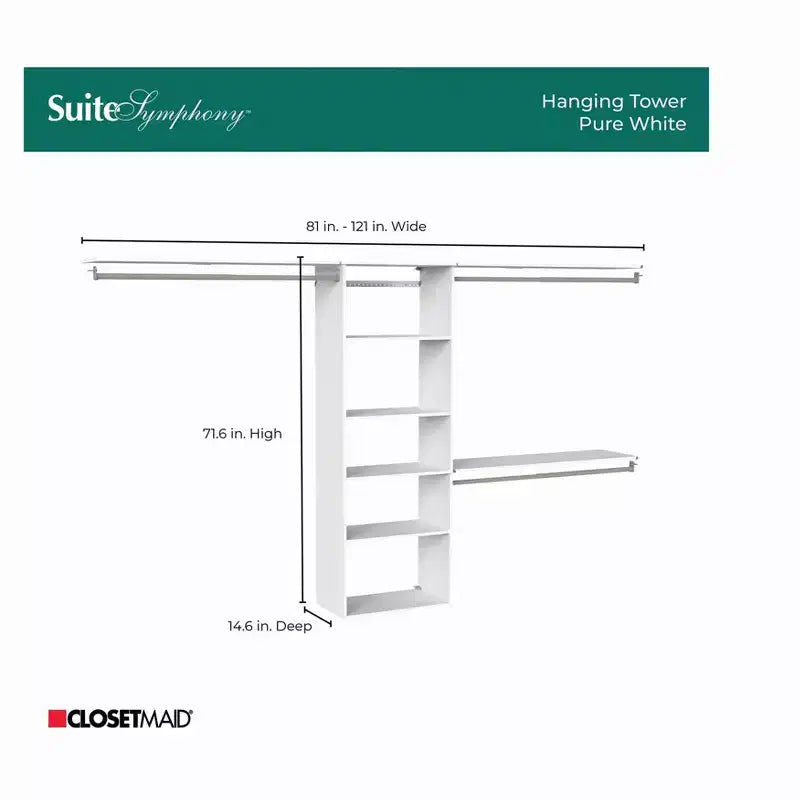 Suite Symphony a torre pensile da 25" - ClosetMaid