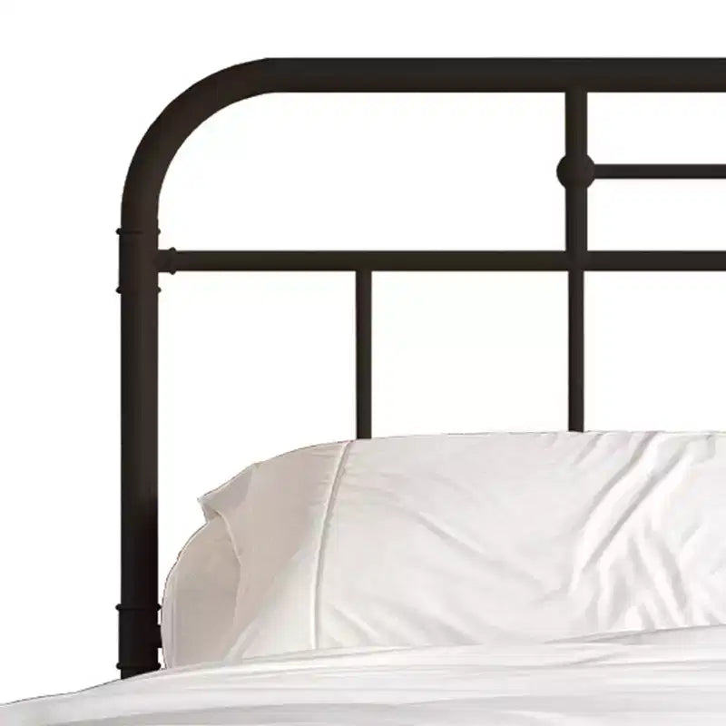ChaletPosh Letto a piattaforma in metallo King Size