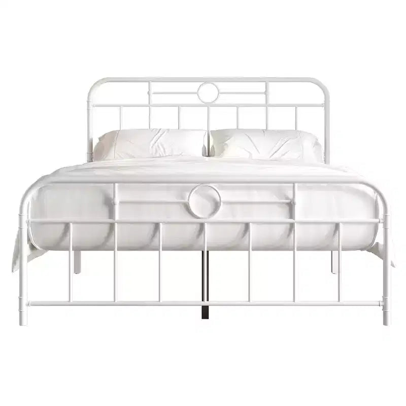 ChaletPosh Letto a piattaforma in metallo King Size