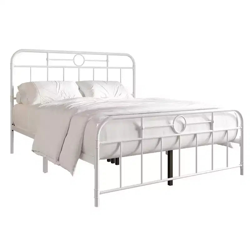ChaletPosh Letto a piattaforma in metallo King Size