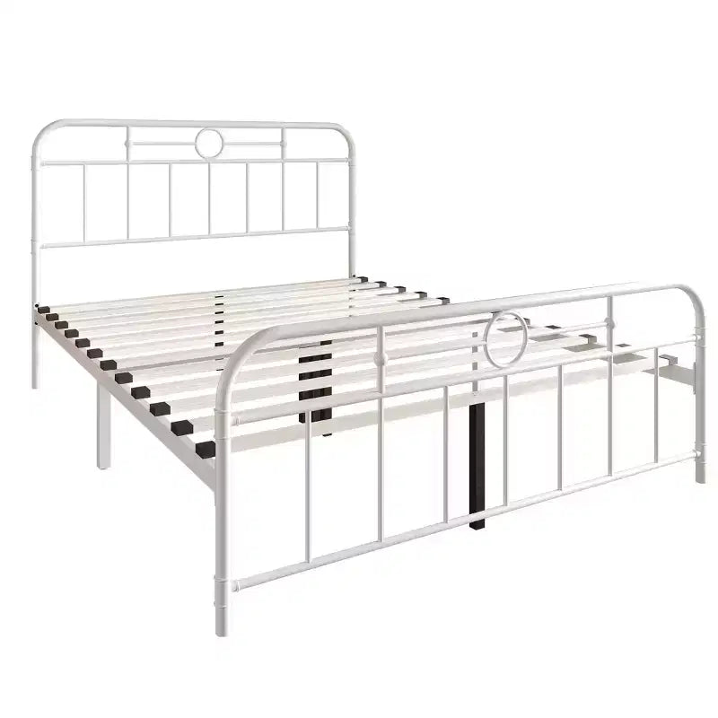 ChaletPosh Letto a piattaforma in metallo King Size