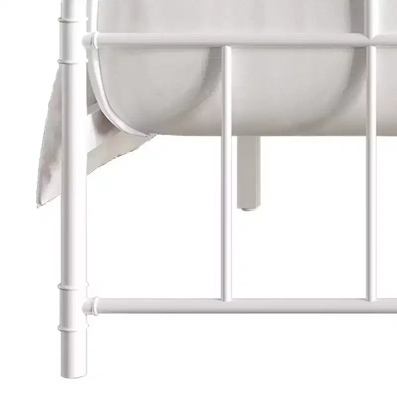 ChaletPosh Letto a piattaforma in metallo King Size