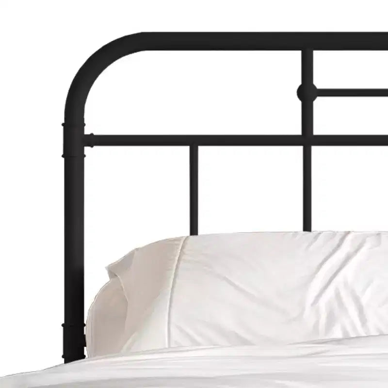 ChaletPosh Letto a piattaforma in metallo King Size
