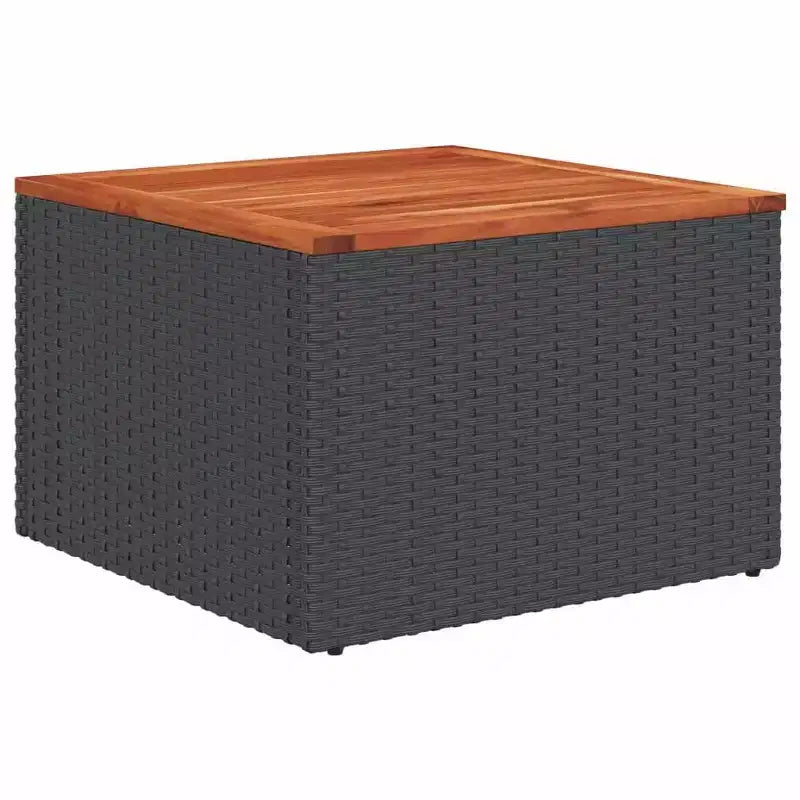 vidaXL Salotto da Esterno in Legno Massello di Acacia e Poliestere Naturale