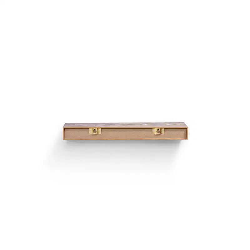 Mensole galleggianti in legno da 23,6 Maple Light Gray con staffa a scomparsa, perfette per l'arredamento di bagno/camera da letto/cucina o come espositore per libri/piante