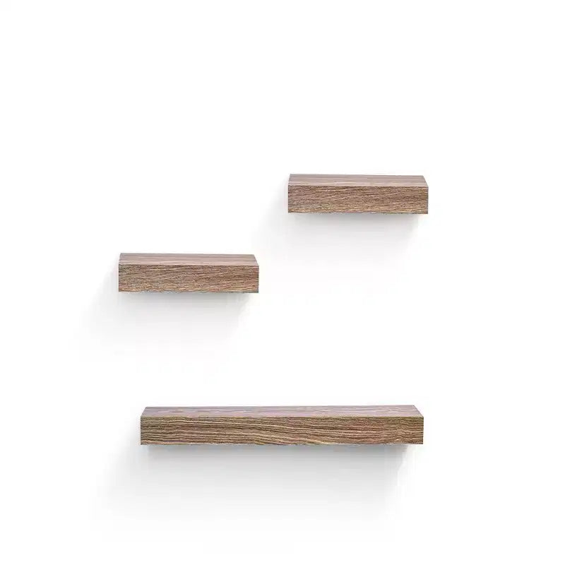 Mensole galleggianti in legno da 23,6 Maple Light Gray con staffa a scomparsa, perfette per l'arredamento di bagno/camera da letto/cucina o come espositore per libri/piante