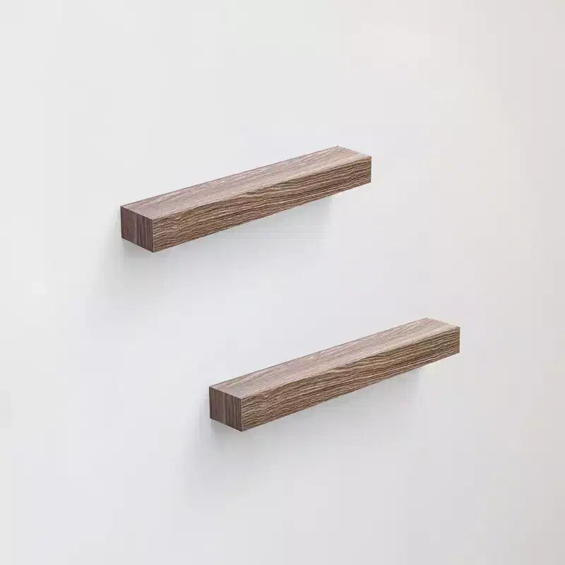 Mensole galleggianti in legno da 23,6 Maple Light Gray con staffa a scomparsa, perfette per l'arredamento di bagno/camera da letto/cucina o come espositore per libri/piante