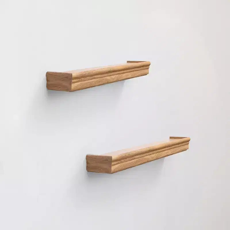 Mensola galleggiante in acero 17.9 C con staffa invisibile, montaggio a parete in legno, perfetta per l'arredamento di bagno/camera da letto/cucina o per esporre libri/piante, facile installazione.