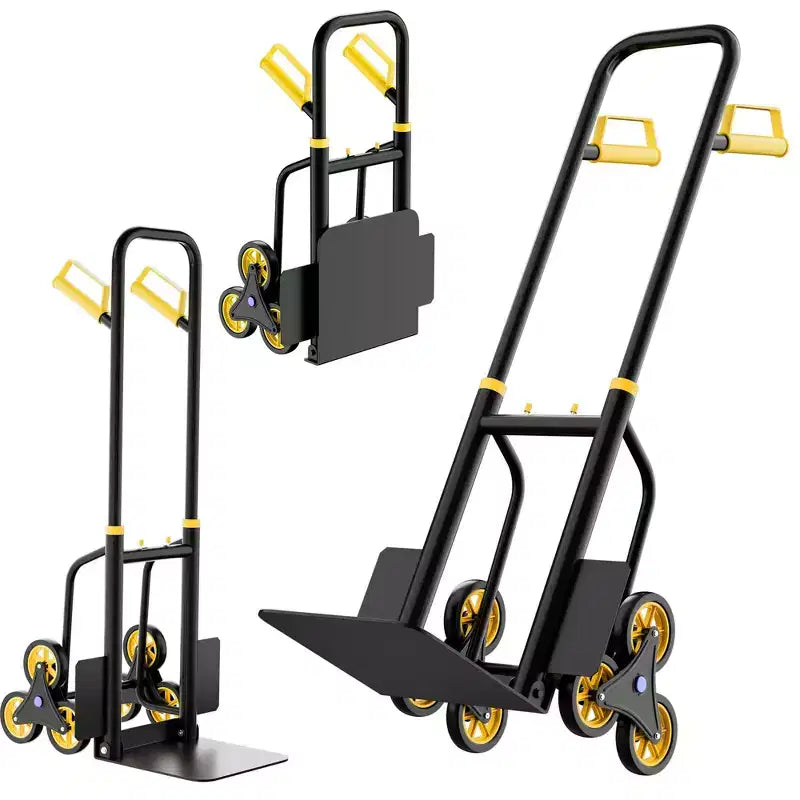 Carrello per trasporto su scala, carrello manuale versatile per arrampicata su scala resistente da 200 kg per il trasloco di mobili/scatole in casa/ufficio/magazzino