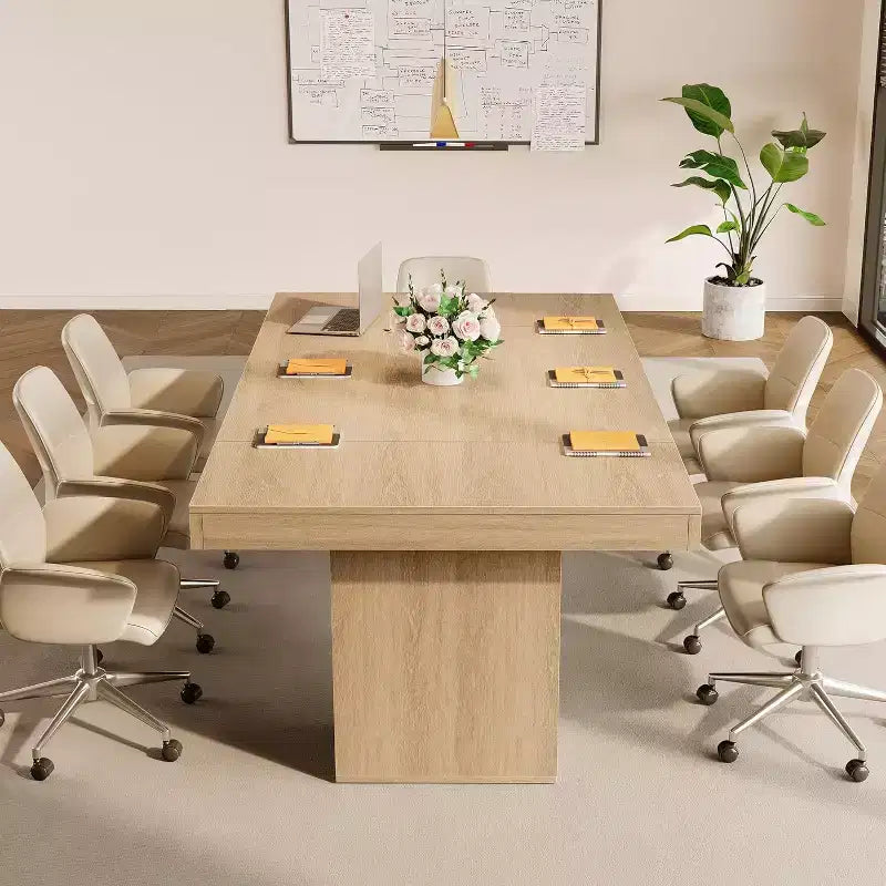 Tavolo da pranzo grande da 160 cm per 4-6 persone con doppio scomparto laterale, tavolo da cucina in legno con ampio piano e struttura robusta, tavolo da pranzo rettangolare