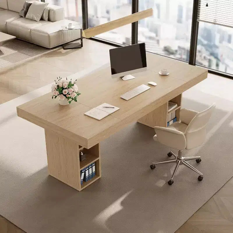 Tavolo da pranzo grande da 160 cm per 4-6 persone con doppio scomparto laterale, tavolo da cucina in legno con ampio piano e struttura robusta, tavolo da pranzo rettangolare