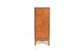 sumyeg Modern Bathroom Floor & Linen Cabinet with Adjustable Shelves and Antique Brass Hardware