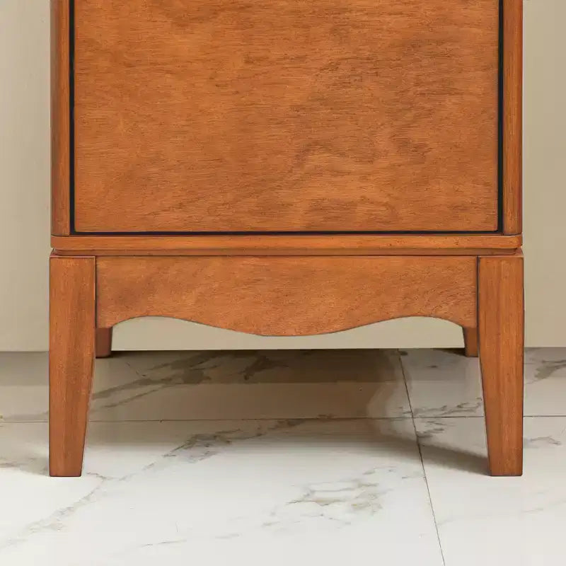 sumyeg Mobile Bagno e Mobiletto per Biancheria Moderni con Ripiani Regolabili e Accessori in Ottone Antico