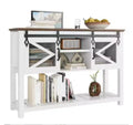 Arrow Double Sliding Door Entryway Cabinet