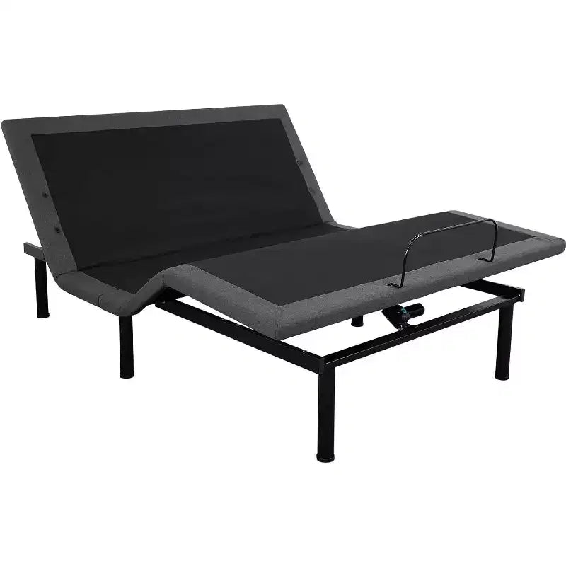 COZONY Ergonomic Bed Base with Wireless Remote, Head Foot Incline Massager Anti-Snore Function,Not electrified.